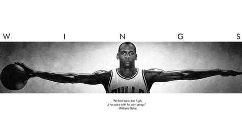 michael jordan wings poster original